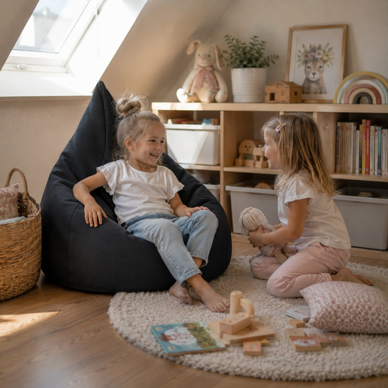 Egy babzsák, ami mindig ott van, ahol éppen kell